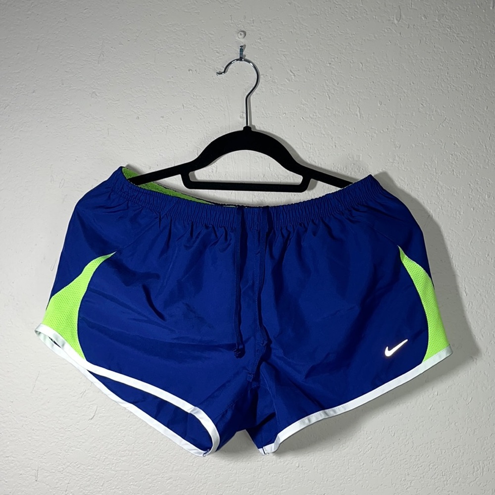NIKE Blue 5K Tempo Women's Running Shorts #573728